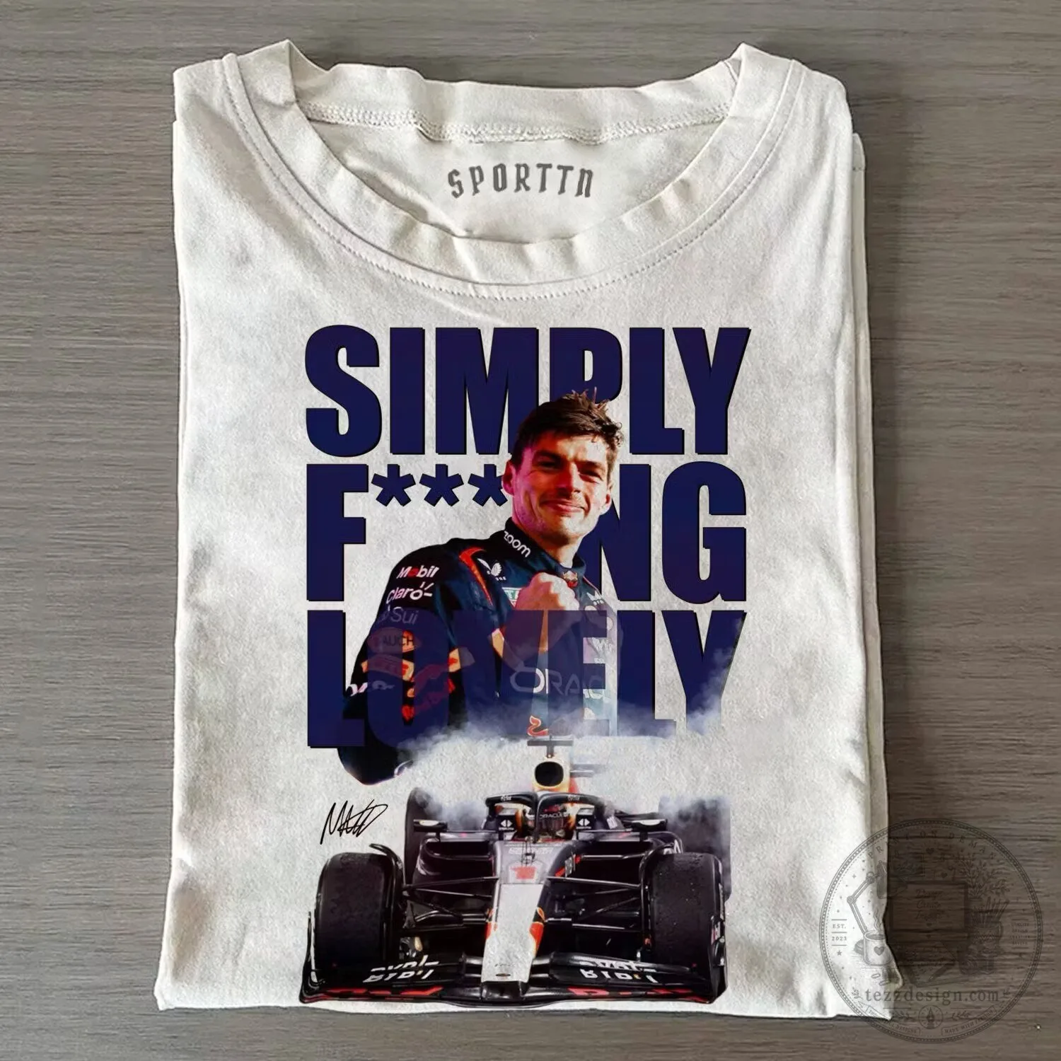 Max Verstappen Simply Lovely Formula 1 Racing Champion T-Shirt