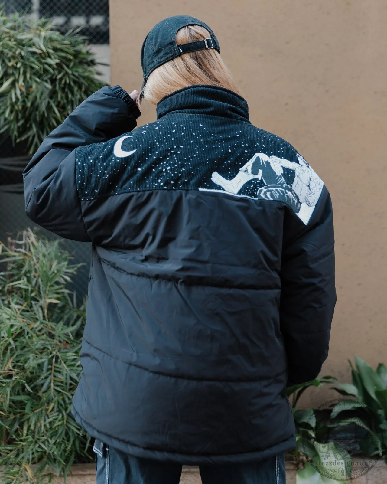 Berserk Guts Black Swordsman Anime Puffer Jacket 13 Berserk Guts Black Swordsman Anime Puffer Jacket