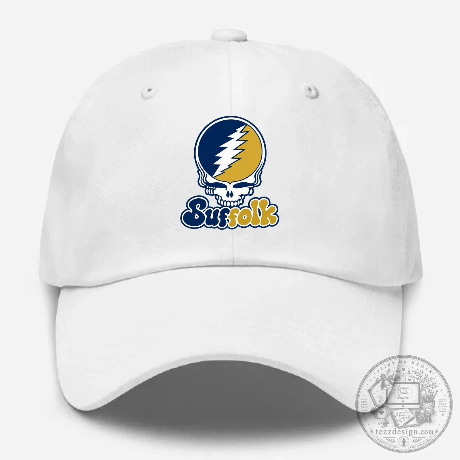 Suffolk Grateful Dead Stealie Skull Logo Embroidered Unisex Baseball Cap Hat 9 Suffolk Grateful Dead Stealie Skull Logo Embroidered Unisex Baseball Cap Hat