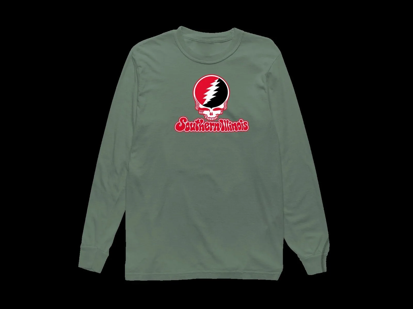 Southern Illinois Steal Your Face Grateful Dead Long-SSleeve 6 Southern Illinois Steal Your Face Grateful Dead Long-SSleeve