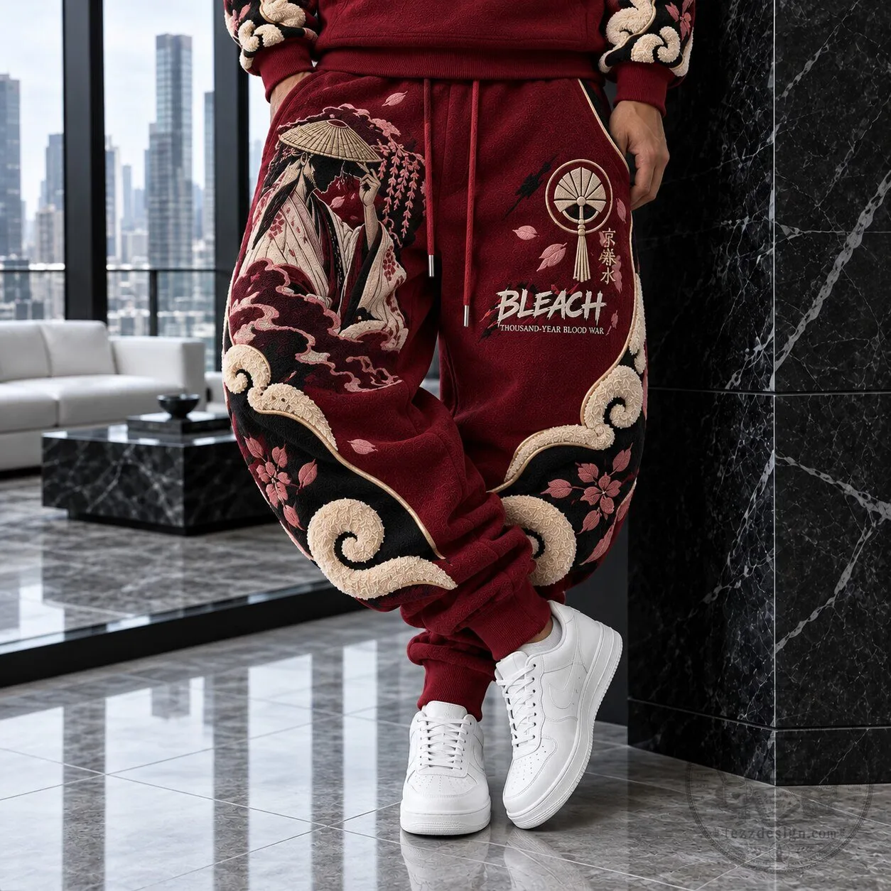 Bleach Thousand-Year Blood War Anime Japanese Style Sweatpants
