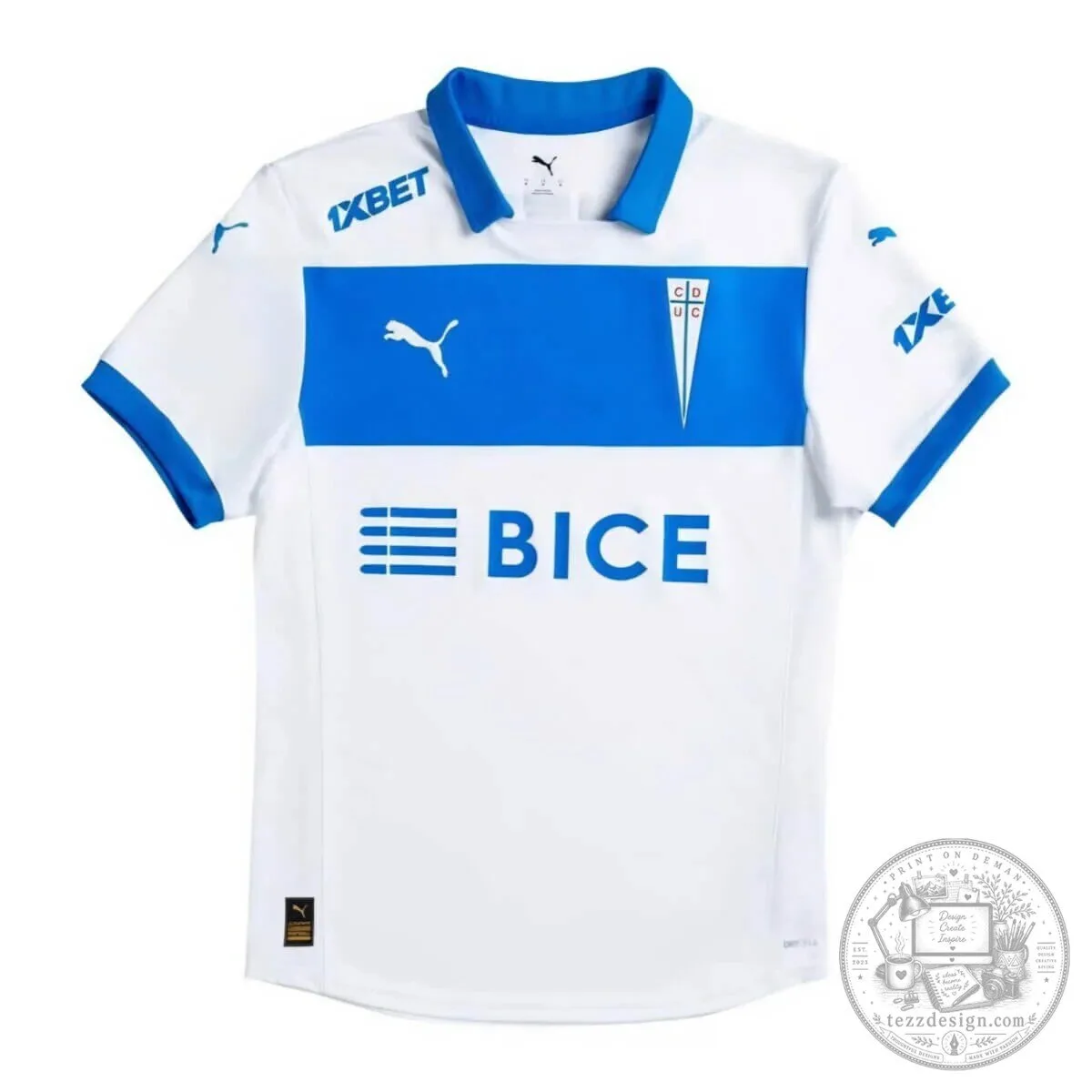 Universidad Católica 2025-2026 Home Kit Soccer Football Jersey 5 Universidad Católica 2025-2026 Home Kit Soccer Football Jersey