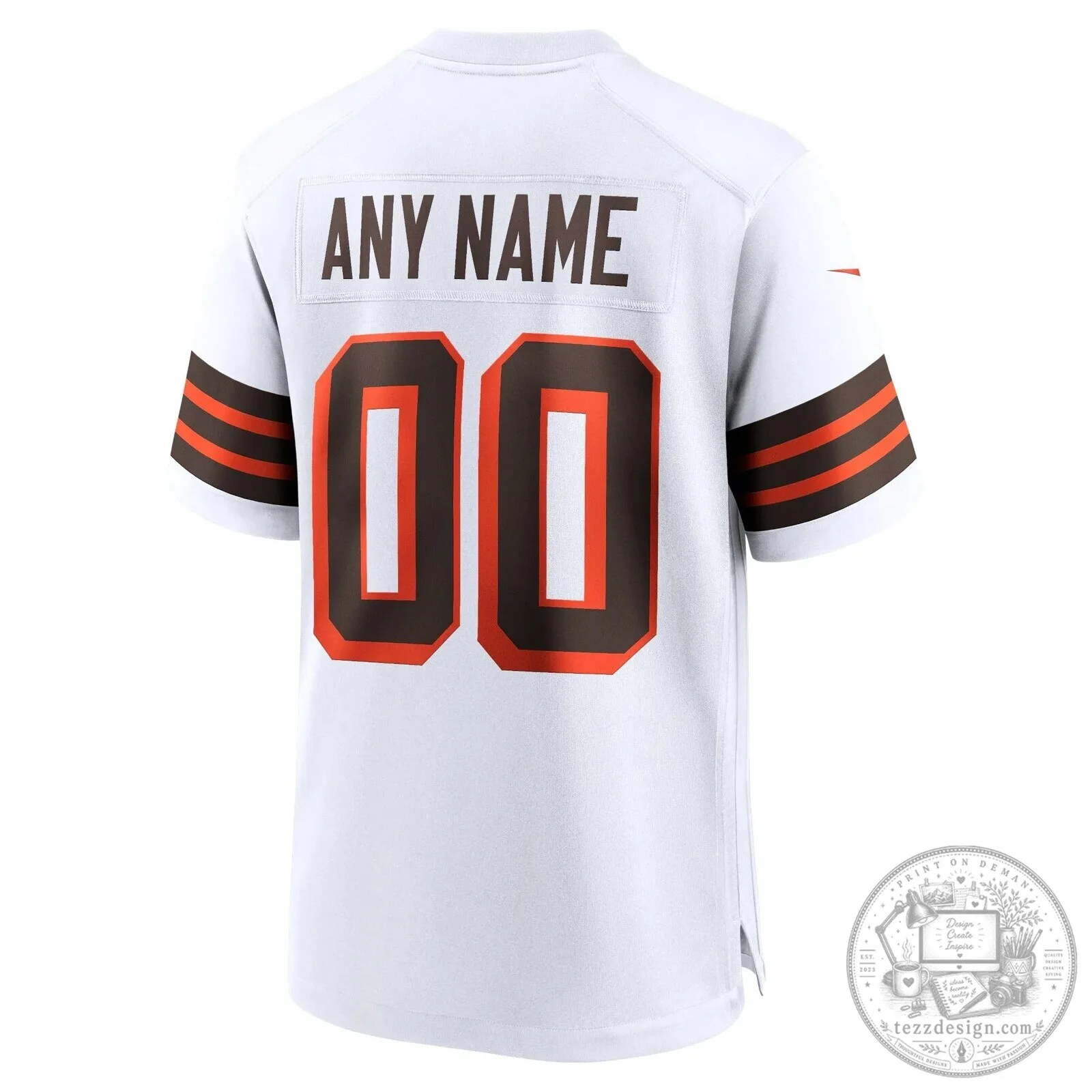 Cleveland Browns 1946 Collection Alternate Custom Football Jersey 4 Cleveland Browns 1946 Collection Alternate Custom Football Jersey